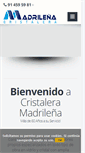 Mobile Screenshot of cristaleramadrilena.com